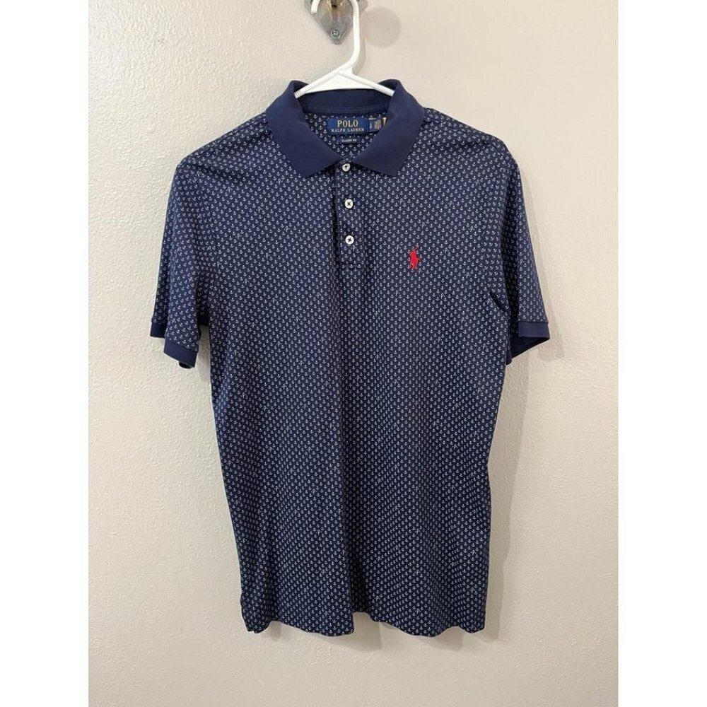 Polo Ralph Lauren nautical theme shirt size small classic fit